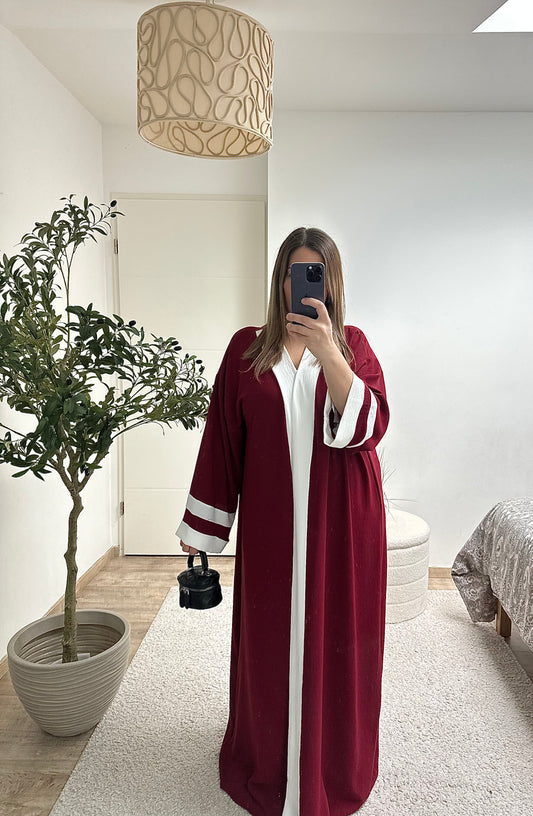 Kimono SOFYA bordeau